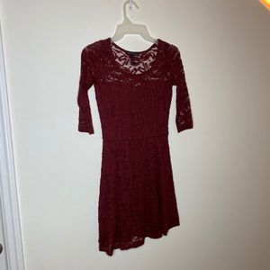 Red Lace Dress